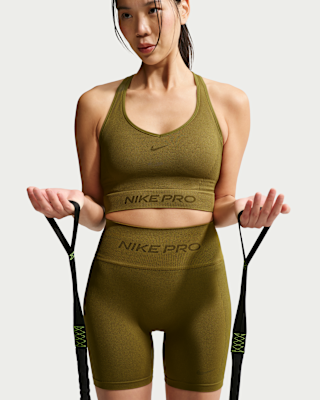 Nike Pro Seamless Women's Dri-FIT Cropped Tank Top. Nike.com